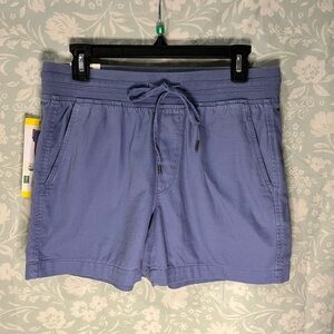 NWT Orvis Classic Collection Blue Cargo Shorts; size small